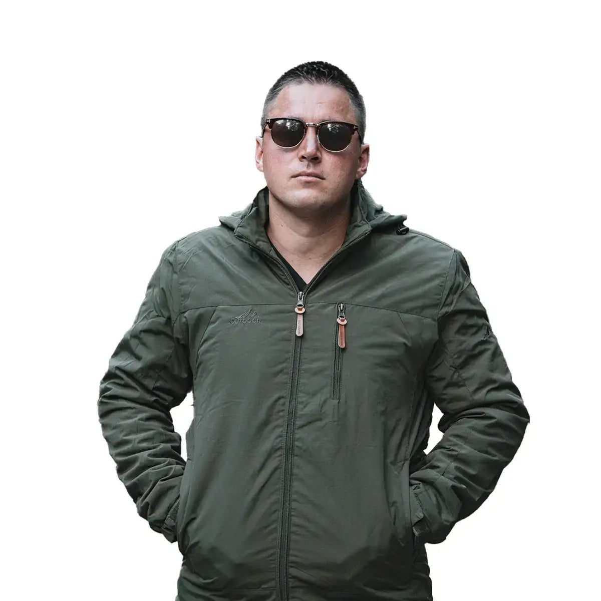 Island® Tactical Military Jacket (+ Free Keychain Flashlight)