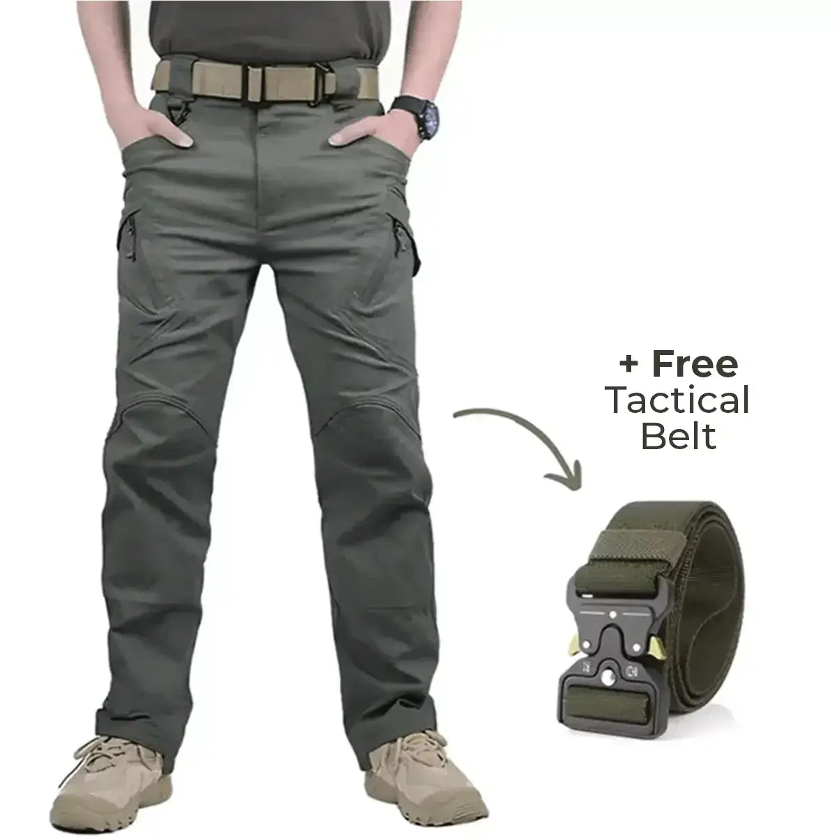 Military Tactical Trousers WarriorWear® (+ Free Tactical Belt)