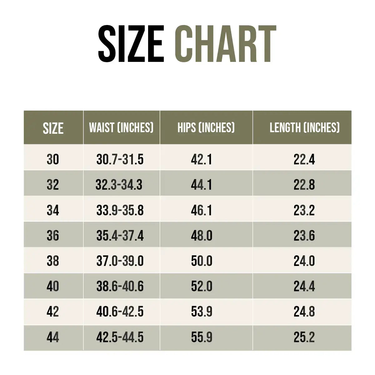 Size guide